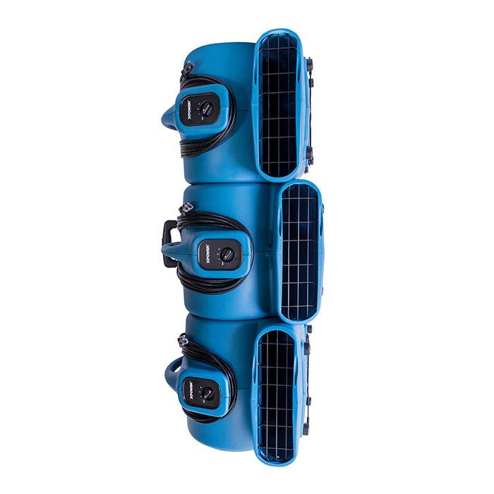 XPOWER 800-Series P-830H Air Mover with Handle & Wheels, 1 HP, 3600 CFM - Image 8