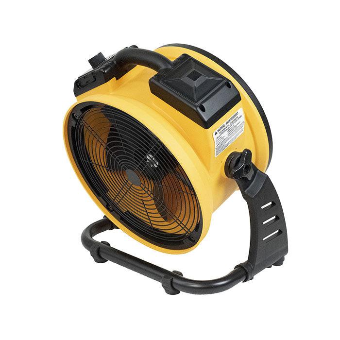 XPOWER FC-125B Rechargeable Cordless Fan, 900 CFM - Image 4