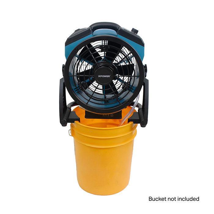 XPOWER FM-65WB Battery-Powered Misting Fan With Built-In Water Pump, 900 CFM - Image 8