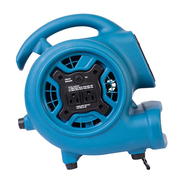 XPOWER P-230AT Mighty Mini Air Mover, 1/4 HP, 925 CFM, Blue - Image 2