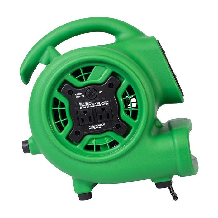 XPOWER P-230AT Mighty Mini Air Mover, 1/4 HP, 925 CFM, Green - Image 2