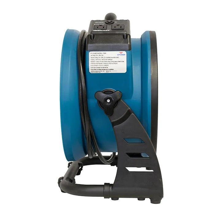 XPOWER P-26AR Industrial Axial Utility Fan, 1300 CFM, 13 Inch - Image 2