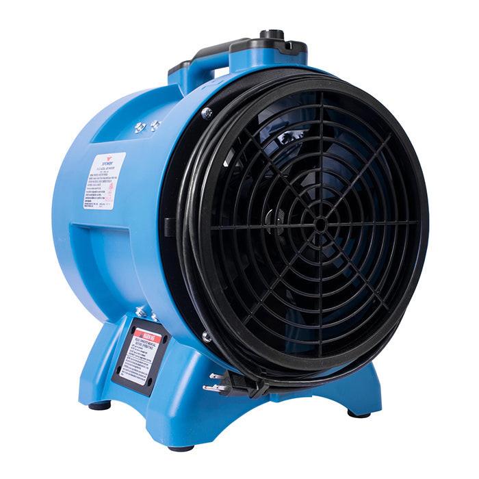 XPOWER X-12 Industrial Confined Space Fan, 1/2 HP, 2600 CFM - Image 2