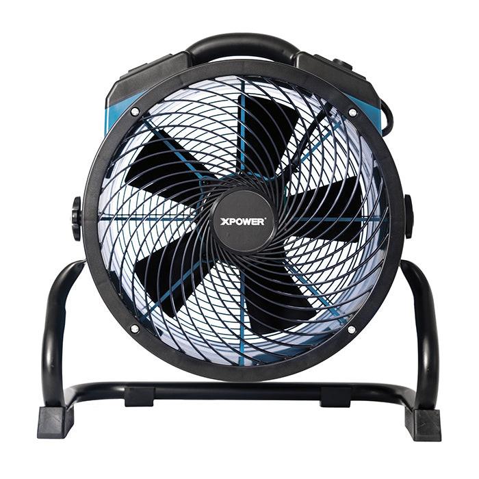 XPOWER X-39AR Professional Axial Fan, 1/4 HP, 2100 CFM, Blue - Image 5
